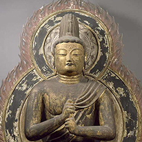 National Treasure. Seated Five Wisdom Buddhas. Anshō-ji Temple, Kyoto
