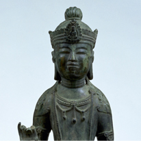 Standing Kannon Bosatsu (Important Cultural Property, Gakuen-ji Temple)