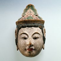 Brahma (Bonten) from Twelve Deva Masks (Kyoto National Museum, Important Cultural Property)