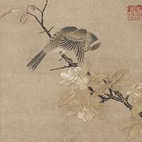 Bird and Flowers. By Joki. Kyoto National Museum.