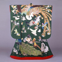Formal Outer Robe with Phoenix and Birds, Kyoto National Museum