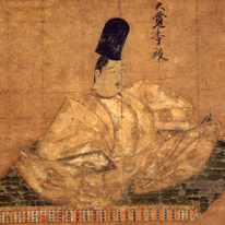 Portrait of Emperor Gouda, Important Cultural Property, Daikaku-ji Temple