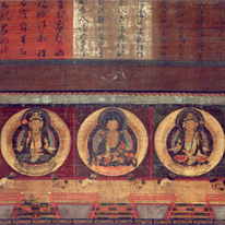Iwashimizu Hachiman Shirine Mandala, Important Cultural Property (Kyoto National Museum)