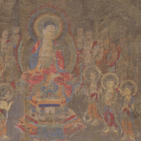 Mandala of Lotus Sutra, Important Cultural Property (Kaijyūsen-ji Temple
)