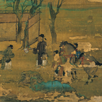 Landscape Screen (Senzui Byōbu), National Treasure, Kyoto National Museum