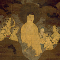 Amitabha beyond the Mountain, Kyoto National Museum, National Treasure