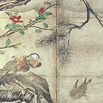 Important Cultural Property Flowers and Birds of Four Seasons By Geiai Kyoto National Museum