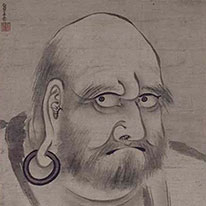 Important Cultural Property Bodhidharma, the First Zen Patriarch By Shōkei Nanzen-ji Temple, Kyoto