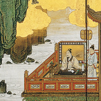 Gathering at the Orchid Pavilion By Kanō Sansetsu, (Important Cultural Property, Zuishin-in Temple)