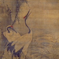 Cranes by Daxian (Kyoto National Museum)