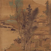 Pure Summer in the Countryside(detail) by Lan Ying Kyoto National Museum Important Art Object