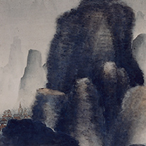 Misty River and Layered Peaks By Gao Jianfu Kyoto National Museum