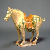 Horse Figurines with Three-color Glaze, Important Art Object (Kyoto National Museum)