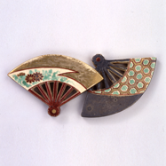 Important Cultural Property Decorative Nail Covers, Attributed to Nonomura Ninsei, Kyoto National Museum