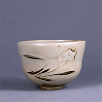 Important Cultural Property Tea Bowl with Narcissus By Nonomura Ninsei Tennei-ji Temple, Kyoto