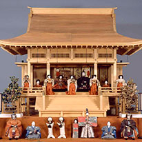 Hina Doll Set with Pavilion